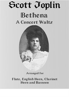 Scott Joplin's 'Bethena' arranged for Wind Quintet (English Horn)