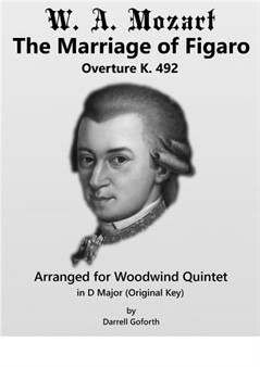 Mozart: Overture to 'The Marriage of Figaro' for Woodwind Quintet