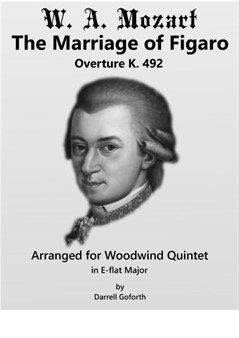 Mozart: Overture to 'The Marriage of Figaro' for Woodwind Quintet in E-flat Major