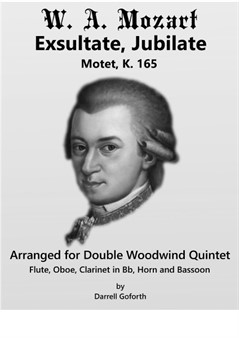 Mozart: Exsultate, jubilate – Complete – for Woodwind Quintet