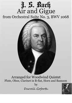 Bach: Air and Gigue from the Orchestral Suite No.3 in D Major for Woodwind Quintet