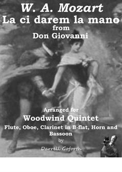 Mozart: 'La ci darem la mano' from Don Giovanni for Woodwind Quintet