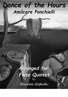 Dance of the Hours for Flute Quintet